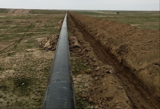 Узунлиги 3100 метр бўлган яроқсиз қувур янгисига алмаштирилди