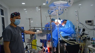 Самарқанттың  кардиохирургтары  Нөкісте  жоғары технологиялық операциялар  жасады