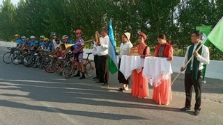 Веломарафонцы в Намангане