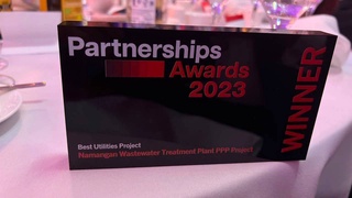 Проект по строительству канализационных очистных сооружений города Наманган стал победителем премии «Partnership Awards»