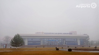 Қалин туман Наманган аэропорти фаолиятини чеклаб қўйди