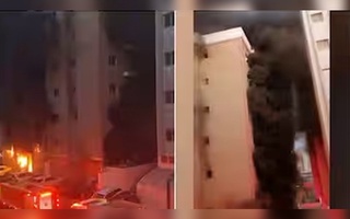 Quvaytdagi turar-joy binosida sodir bo'lgan yong'in oqibatida 35 kishi hayotdan ko'z yumdi