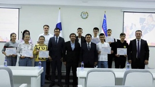 Учеников из Навои отправили учиться в Финляндию