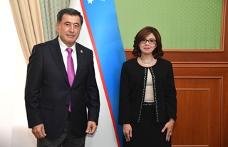 Vladimir Norov Misr elchisini qabul qildi