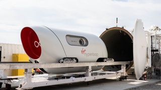 В США успешно прошли первые испытания вакуумного поезда «Hyperloop» с пассажирами