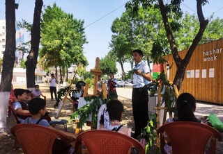 “Hashar Week” ижтимоий лойиҳаси доирасида болажонлар учун қизиқарли тадбир