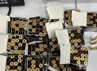 Гўшт ичига яширилган 350 дона гильза фош бўлди