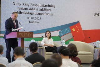 В Ташкенте состоялся бизнес-форум с участием представителей туристической сферы Китая