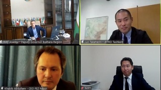 Япония ташқи савдони ривожлантириш ташкилоти билан вебинар ўтказилди