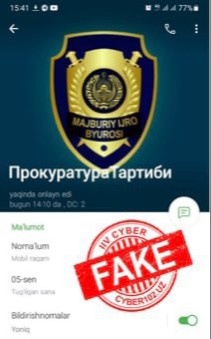 IIB fuqarolarni ogohlikka chaqirdi