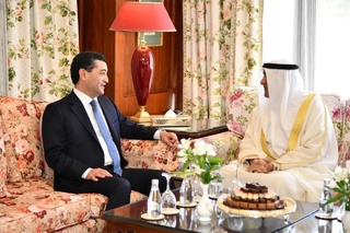 TIV rahbari Koʻrfaz arab davlatlari hamkorlik kengashi bosh kotibi bilan uchrashdi