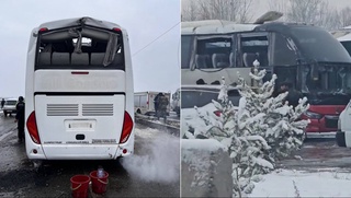 Самарқандда автобус ҳалокатида 22 киши жароҳатлангани айтилмоқда