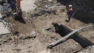 Тошкентда метро қурилишида яна тупроқ ўпирилиб тушдими?