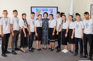 "Замин" фонди кўмагида Бухородаги яна 15 та мактаб сув билан таъминланади