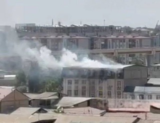 В Сергелийском районе Ташкента ликвидирован пожар в многоэтажном жилом доме