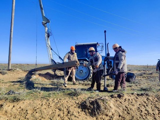 В отдаленных степных зонах Навоийской области осуществляется реконструкция энергетической инфраструктуры