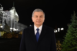 President’s New Year Greeting to the People of Uzbekistan