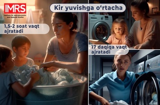 Ayollarning iqtisodiy faolligiga kir yuvish mashinalarining taʼsiri bormi?