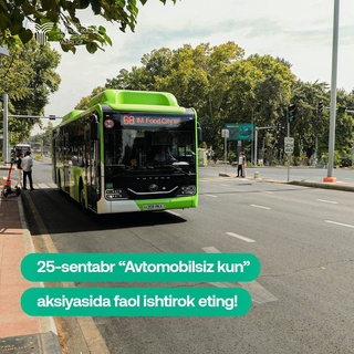 Эртага навбатдаги “Автомобилсиз кун” акцияси ўтказилади