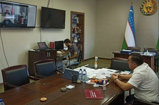 Ozarbayjonlik kinomutaxassislar bilan onlayn muloqot tashkil etildi