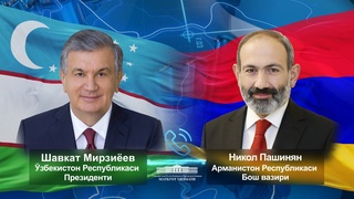 President of Uzbekistan, Prime Minister of Armenia discuss promising areas of collaboration