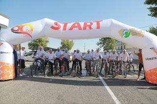 Веломарафон ўтказилди