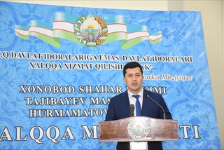 Халқ депутатлари Хонобод шаҳар Кенгашининг навбатдаги сессиясида муҳим масалалар муҳокама қилинди