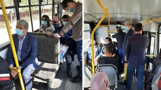 В Самарканде госслужащим поручили ездить на автобусах