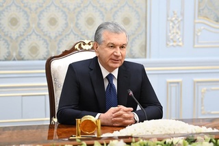 The President of Uzbekistan receives the LUKOIL chief