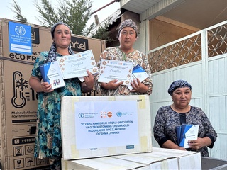 O'zbekistonning Qirg'iziston bilan chegaradosh hududlaridagi aholi FAO tomonidan qo'llab-quvvatlanmoqda