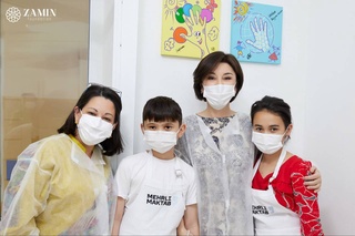 Ziroat Mirziyoyeva visited the students of the branch of the hospital school "Mehrli maktab" in Samarkand