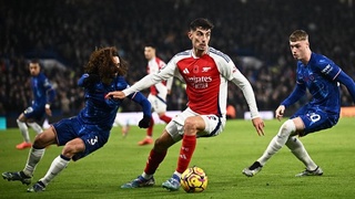 Ничья между «Челси» и «Арсеналом» в дерби вывела «канониров» из гонки за титул АПЛ