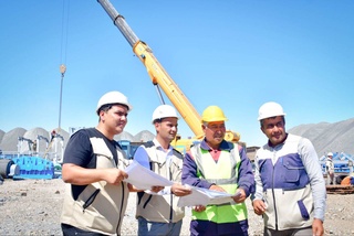 На руднике «Мурунтау» строятся новые конвейерные линии