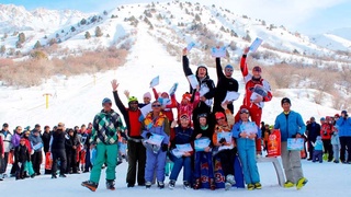 В предгорьях Чимгана прошел фестиваль “Chimgan ski battle 2021”