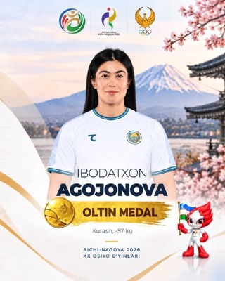 Aichi-Nagoya-2026: Ibodatxon Agojonova oltin medalni qoʻlga kiritdi