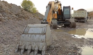 Chirchiq daryosi oʻzanidan qum-shagʻal qazib olgan MCHJga nisbatan chora koʻrildi