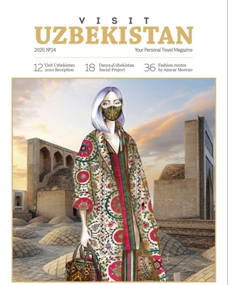 “Visit Uzbekistan” muqovasida pandemiyadan keyingi davrda dolzarb bo'lishi kutilayotgan obraz aks etdi