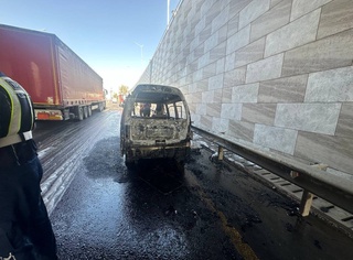 Тошкент вилоятида "Damas" ёниб кетди