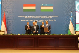 Венгриялик ишбилармон доира вакиллари Ўзбекистонда