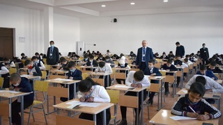 Ixtisoslashtirilgan maktablarga qabul uchun test sinovlari bo‘lib o‘tdi