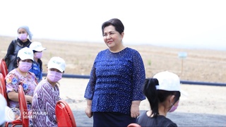 Рабочая группа во главе с Председателем Сената посетила Папский район Наманганской области