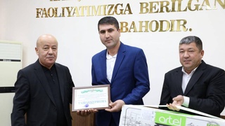 Поощрены активные и инициативные сходы граждан Навоийской области