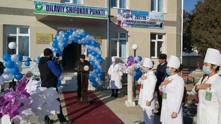 Самарқанддаги илк оилавий шифокорлик пункти ишга тушди