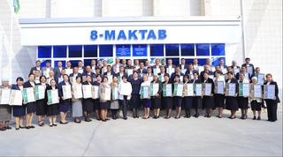 66 общеобразовательных школ Навоийской области получили статус «Современной школы»