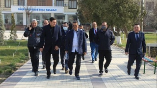 «ACWA POWER» компанияси вакиллари Ширин энергетика коллежига ташриф буюрди