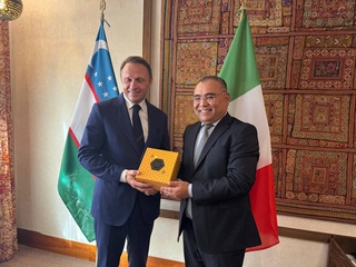 Өзбекстан ҳәм Италия аўыл хожалығы тараўында бирге ислесиўди беккемлемекте