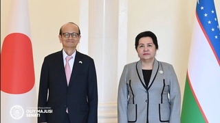 Танзила Нарбаева провела встречу с Чрезвычайным и Полномочным Послом Японии