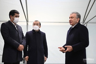 Шавкат Мирзияев «Tashkent Index» сауда және қызмет көрсету кешеніне барды