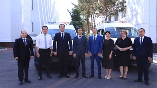 ОБСЕ передали МВД Узбекистана автомобили «Мобильная полицейская приемная»