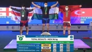 Курбонмурод Намозов - абсолютный чемпион мира среди юниоров